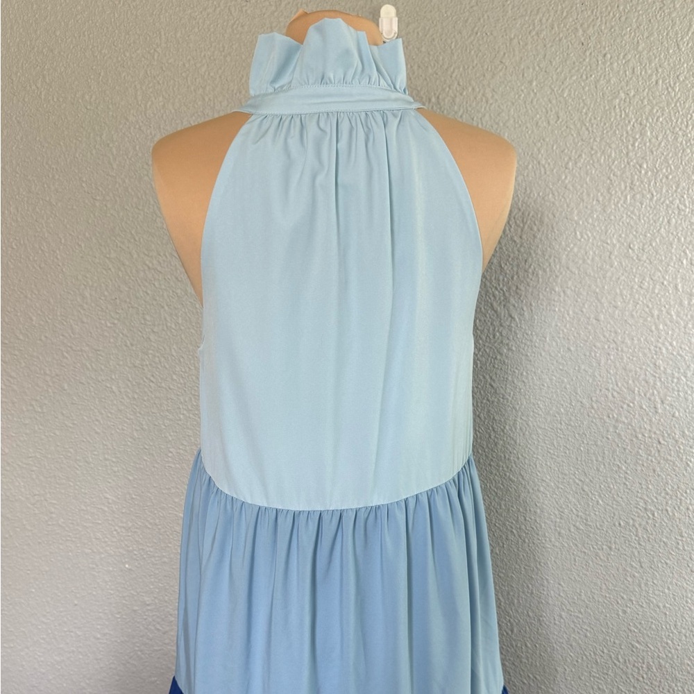 SSYS The Regan Maxi Colorblock Tiered Dress Size Small - Picture 6 of 9